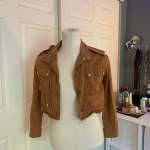 berksha cropped denim jacket